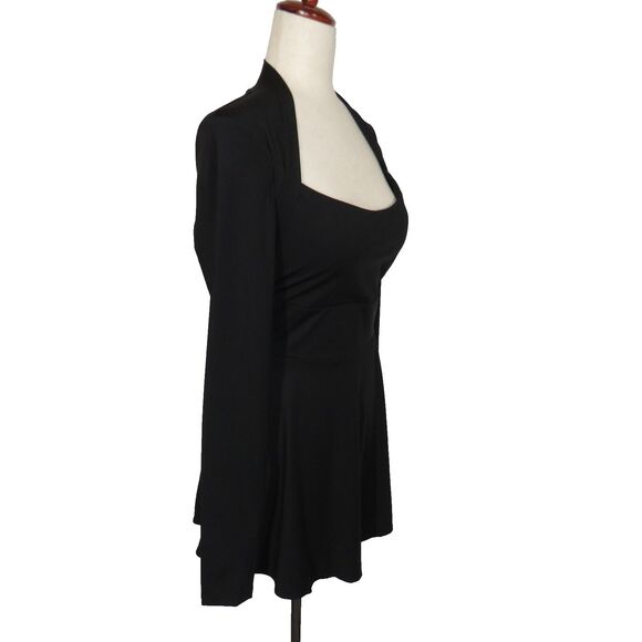 Halara SoftlyZero Airy Long Sleeve Thumb Hole Active Romper Mini Dress Sz Large - Picture 9 of 14